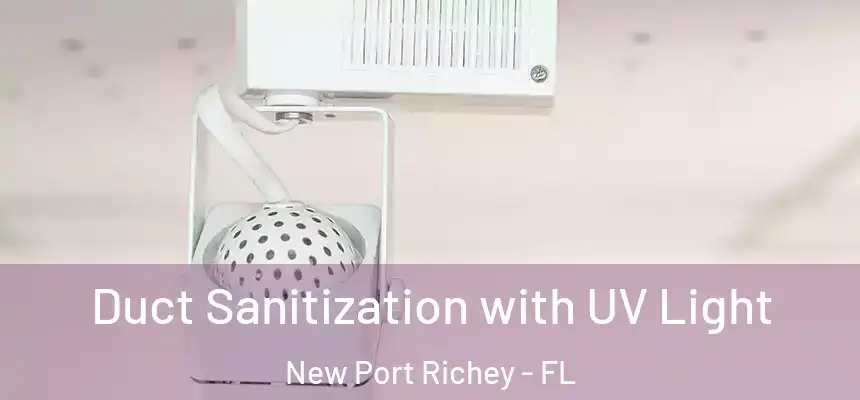 Duct Sanitization with UV Light New Port Richey - FL